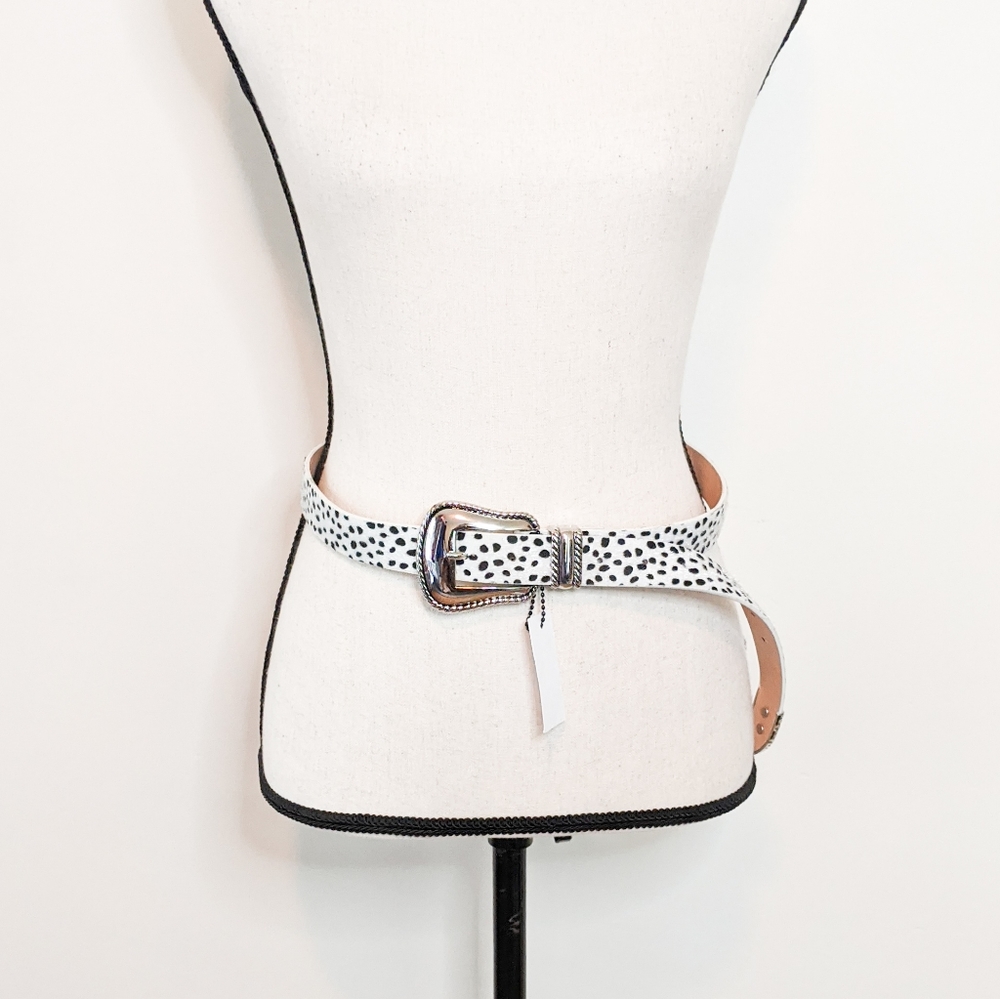 NWT Lucca Animal Print Belt